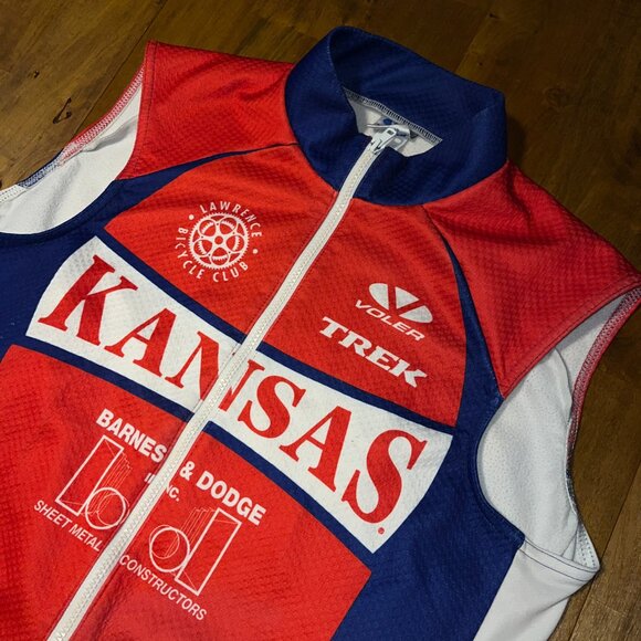 Voler Team Apparel Kansas men’s sleeveless warm cycling vest large - Picture 4 of 12